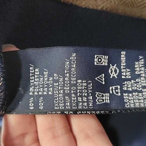 Tommy Hilfiger Size S Brown Casual Quarter Zip Pullover Sweater Sweatshirt - Picture 11 of 11